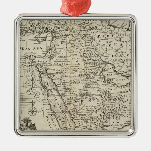 中東 メタルオーナメント (正面)