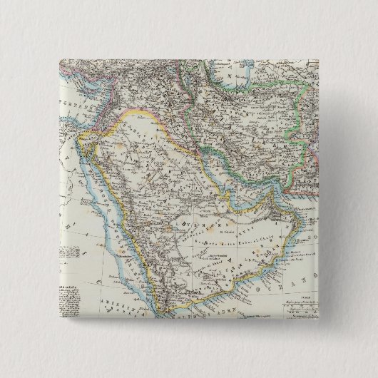 中東、南アジア 缶バッジ (正面)