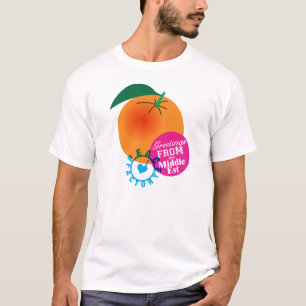 中東Tシャツからの挨拶 Tシャツ