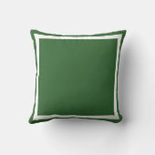 中林無地の青緑地平枕 クッション (裏面)