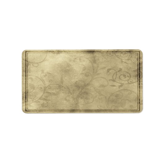 中横ロマンチックな薬用ラベル ラベル (正面)