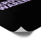 中毒の回復の過剰摂取認識度 ポスター (角)