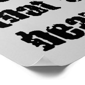 中毒の歌の歌詞ハートが悲しいEMOコメントをこぼす ポスター (角)