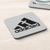 中毒の黒 コースター (左側)