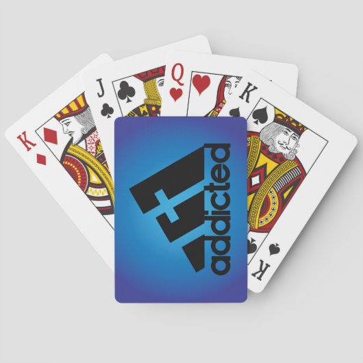 中毒の黒 トランプ (裏面)