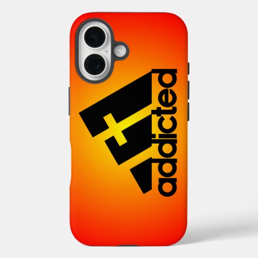 中毒の黒 Case-Mate iPhoneケース (裏面)