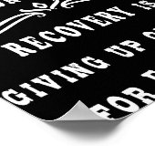 中毒は一与えつのことのために何でも起こる ポスター (角)