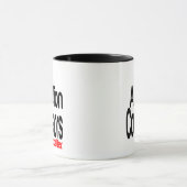 中毒カウンセラーは冗談より良い マグカップ (中央)