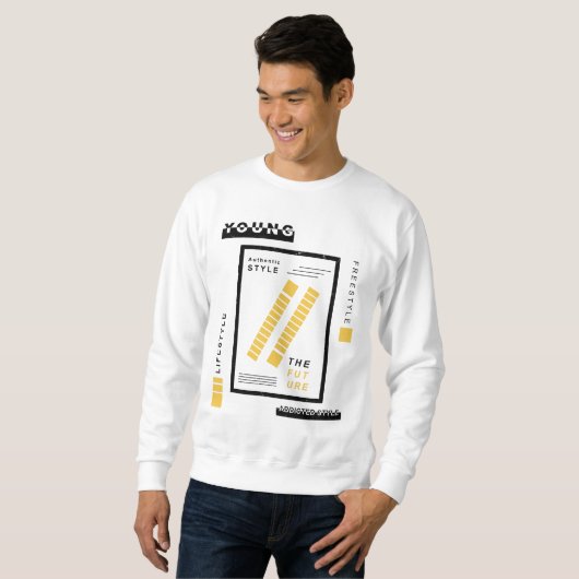中毒スタイル スウェットシャツ (正面フル)