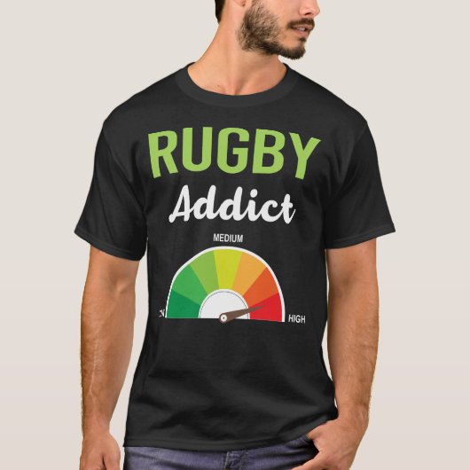 中毒ラグビー Tシャツ (正面)