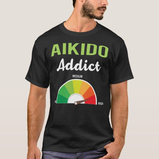 中毒合気道 Tシャツ (正面)