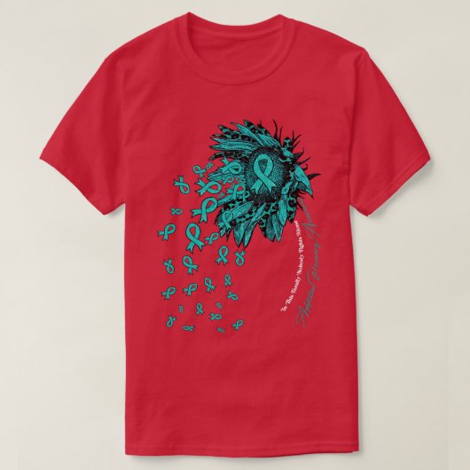 中毒回復認識度認識度ひまわりn tシャツ (デザイン正面)