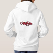 中毒性フード付きスウェットシャツ パーカ (裏面)