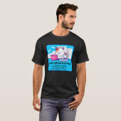 中毒書者:笑い書声 Tシャツ (正面フル)
