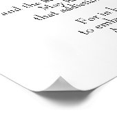 中毒詩記念写真 ポスター (角)