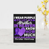 中毒認識度薬物中毒オーバードーズAwaren カード (黄色い花)