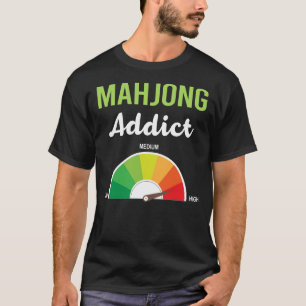 中毒麻雀マジョンマージャン麻雀 Tシャツ
