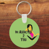 中毒 キーホルダー (正面)