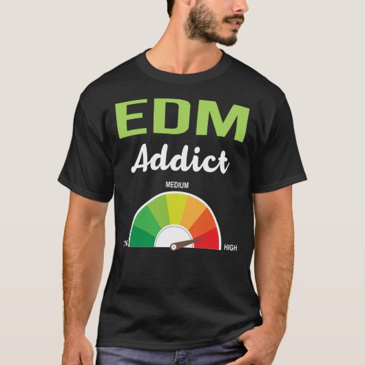 中毒EDM Tシャツ (正面)