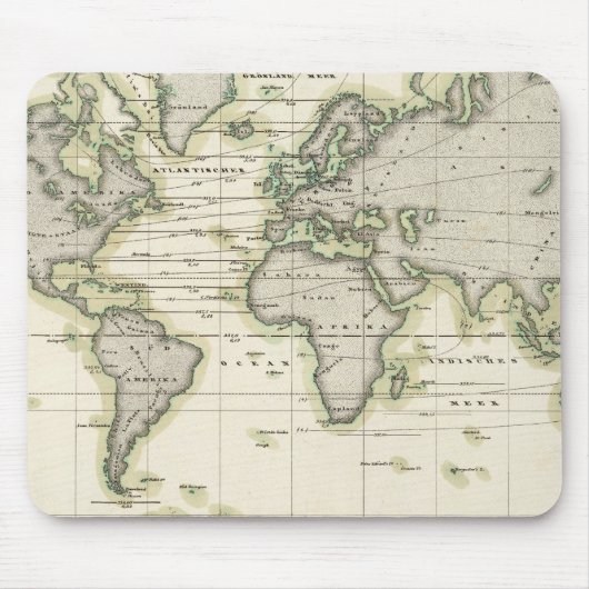 中気圧計 マウスパッド (正面)