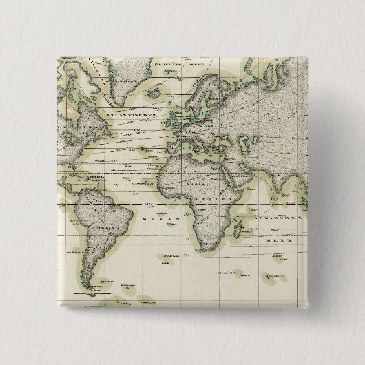 中気圧計 缶バッジ (正面)