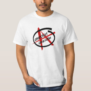 中無政府主義者 Tシャツ