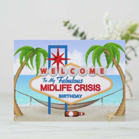 中生の危機誕生祝い- SRF 招待状 (スタンド正面)