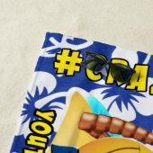 中生熱狂するビーチタオル ビーチタオル (インサイチュ)