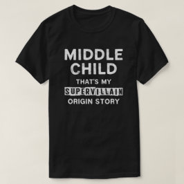 中産児スーパー悪党 Tシャツ