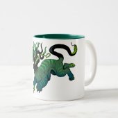 中着色されるtentatigerのマグ ツートーンマグカップ (正面右)