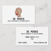 中矢状脳断面積 名刺 (正面/裏面)