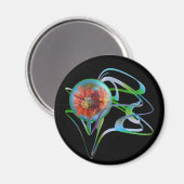 中磁石に挟まれる マグネット (正面/裏面)