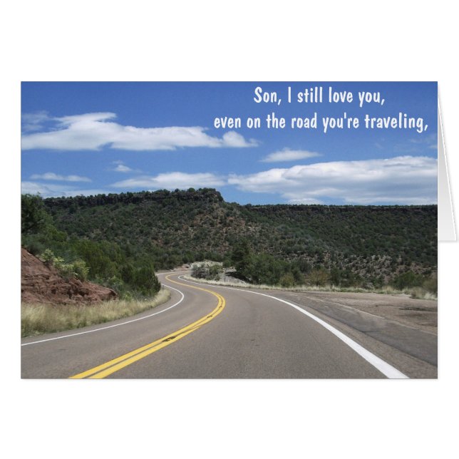 中福音メッセージが付いているキリスト教の収容者カード (正面横)