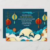 中秋の祭典2への招待 招待状 (正面/裏面)