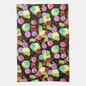 中秋フェスティバルミッドナイトキッチンタオル キッチンタオル (縦)