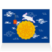 中秋フェスティバルムーンケーキジャンピングムーンラビット (内部横(上))