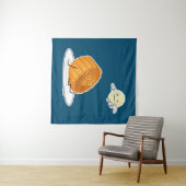 中秋フェスティバルムーンケーキ月面ケーキ過去 タペストリー (インサイチュ(横))