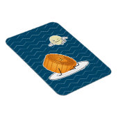 中秋フェスティバルムーンケーキ月面ケーキ過去 マグネット (右側)