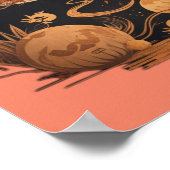 中秋フェスティバルムーンケーキ ポスター (角)