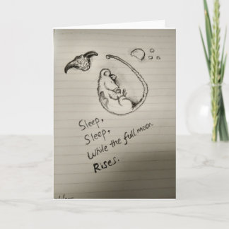 中秋フェスティバル挨拶状 カード