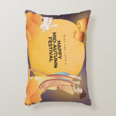 中秋フェスティバル枕 アクセントクッション (正面(垂直))