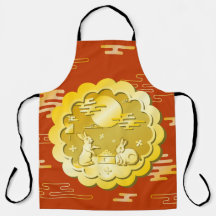 中秋フェスティバル金ゴールドムーンケーキムーンラビット