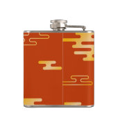 中秋フェスティバル金ゴールドムーンケーキムーンラビット フラスク (裏面)