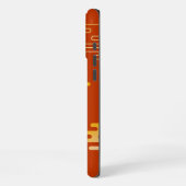 中秋フェスティバル金ゴールドムーンケーキムーンラビット iPhoneケース (左側面)