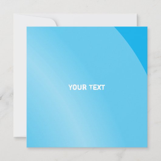 中程度のトゥールキーモダンシェードQrコード カード (正面)