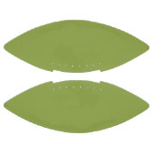 中程度のライムグリーン無地のカラー アメリカンフットボール (パネル)