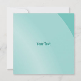 中程度の水色のシェーモダンドQrコード カード