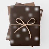 中程度の白よくはしゃぐのランダムフェ遠くにージポイント ラッピングペーパーシート (インサイチュ)