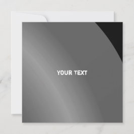 中程度の黒モダン色のQrコード カード