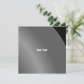 中程度の黒モダン色のQr カード (スタンド正面)